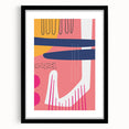 Vibrant Boho Wall Art | Eclectic Bohemian Decor Canvas | Artistic Print