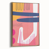 Vibrant Boho Wall Art | Eclectic Bohemian Decor Canvas | Artistic Print
