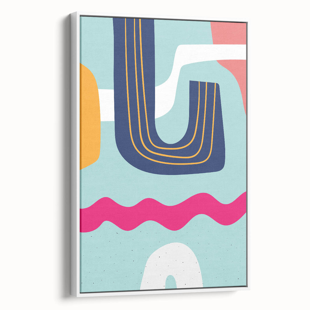 Eclectic Boho Wall Art | Vibrant Bohemian Decor Canvas | Artistic Print