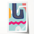 Eclectic Boho Wall Art | Vibrant Bohemian Decor Canvas | Artistic Print