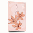 Floral Boho Wall Art | Soft Bohemian Decor Canvas | Artistic Print