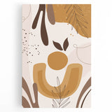 Nature-Inspired Boho Wall Art | Earthy Bohemian Decor Canvas | Artistic Print