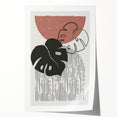 Bohemian Wall Art | Artistic Boho Decor Canvas | Eclectic Monstera Print