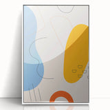 Bohemian Wall Art | Eclectic Boho Decor Canvas | Vibrant Abstract Art Print