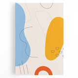 Bohemian Wall Art | Eclectic Boho Decor Canvas | Vibrant Abstract Art Print