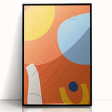 Bohemian Wall Art | Bold Boho Decor Canvas | Eclectic Abstract Art Print