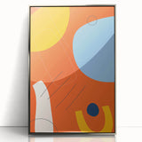Bohemian Wall Art | Bold Boho Decor Canvas | Eclectic Abstract Art Print