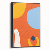 Bohemian Wall Art | Bold Boho Decor Canvas | Eclectic Abstract Art Print