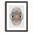 Bohemian Wall Art | Geometric Boho Decor Canvas | Artistic Abstract Print