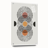 Bohemian Wall Art | Geometric Boho Decor Canvas | Modern Abstract Print