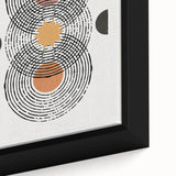 Bohemian Wall Art | Geometric Boho Decor Canvas | Modern Abstract Print