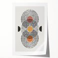 Bohemian Wall Art | Geometric Boho Decor Canvas | Modern Abstract Print