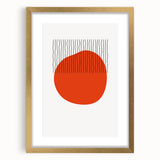 Bohemian Wall Art | Abstract Boho Decor Canvas | Bold Modern Art Print
