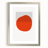 Bohemian Wall Art | Abstract Boho Decor Canvas | Bold Modern Art Print