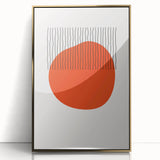 Bohemian Wall Art | Abstract Boho Decor Canvas | Bold Modern Art Print