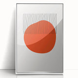 Bohemian Wall Art | Abstract Boho Decor Canvas | Bold Modern Art Print
