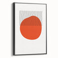 Bohemian Wall Art | Abstract Boho Decor Canvas | Bold Modern Art Print