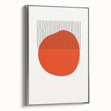 Bohemian Wall Art | Abstract Boho Decor Canvas | Bold Modern Art Print