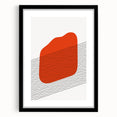 Bohemian Wall Art | Abstract Boho Decor Canvas | Modern Minimalist Art Print