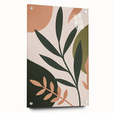 Bohemian Wall Art | Eclectic Boho Decor Canvas | Artistic Plant Print