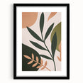 Bohemian Wall Art | Eclectic Boho Decor Canvas | Artistic Plant Print