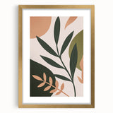 Bohemian Wall Art | Eclectic Boho Decor Canvas | Artistic Plant Print
