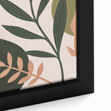Bohemian Wall Art | Eclectic Boho Decor Canvas | Artistic Plant Print