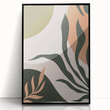 Bohemian Wall Art | Artistic Boho Chic Canvas | Eclectic Plant Print