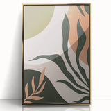 Bohemian Wall Art | Artistic Boho Chic Canvas | Eclectic Plant Print