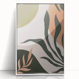 Bohemian Wall Art | Artistic Boho Chic Canvas | Eclectic Plant Print