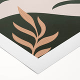 Bohemian Wall Art | Artistic Boho Chic Canvas | Eclectic Plant Print