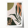 Bohemian Wall Art | Artistic Boho Chic Canvas | Eclectic Plant Print