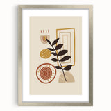 Bohemian Wall Art | Modern Eclectic Print | Boho Chic Abstract Canvas
