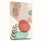 Bohemian Wall Art | Abstract Nature Print | Boho Chic Decor Canvas