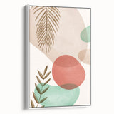 Bohemian Wall Art | Abstract Nature Print | Boho Chic Decor Canvas