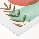 Bohemian Wall Art | Abstract Nature Print | Boho Chic Decor Canvas