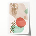 Bohemian Wall Art | Abstract Nature Print | Boho Chic Decor Canvas