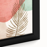 Bohemian Wall Art | Vibrant Nature Print | Boho Chic Abstract Canvas