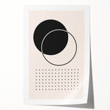 Boho Wall Art | Minimalist Geometric Print | Modern Bohemian Canvas