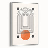 Boho Wall Art | Abstract Geometric Arch Print | Modern Boho Decor