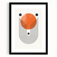 Boho Wall Art | Geometric Arch and Circle Print | Modern Boho Canvas