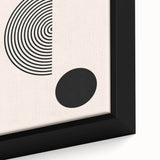 Boho Wall Art | Minimalist Geometric Circles Print | Modern Boho Decor
