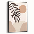 Bohemian Wall Art - Minimalist Nature-Inspired Boho Canvas Decor
