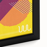Bold Geometric Pop Art - Retro Circle and Pattern Wall Art