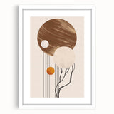 Artistic Bohemian Wall Art | Eclectic Boho Decor Canvas for Chic Interiors