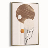 Artistic Bohemian Wall Art | Eclectic Boho Decor Canvas for Chic Interiors