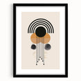 Modern Bohemian Wall Art | Eclectic Boho Decor Canvas for Urban Spaces