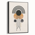 Modern Bohemian Wall Art | Eclectic Boho Decor Canvas for Urban Spaces