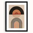 Geometric Bohemian Wall Art | Eclectic Boho Decor Canvas for Modern Homes