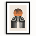 Minimalist Bohemian Wall Art | Geometric Boho Decor Canvas for Modern Homes